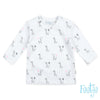 Feetje Longsleeve AOP - Giraffe - Bubbles & Bo