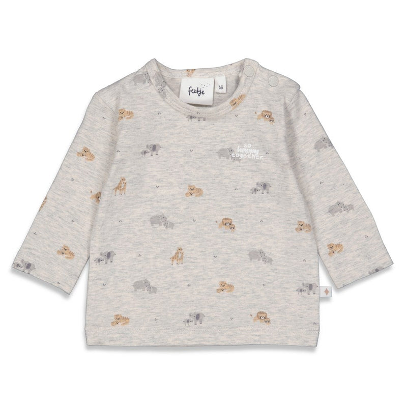 Feetje Longsleeve AOP - Happy Together - Bubbles & Bo