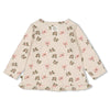 Feetje Longsleeve AOP - Harvest Of Love - Bubbles & Bo