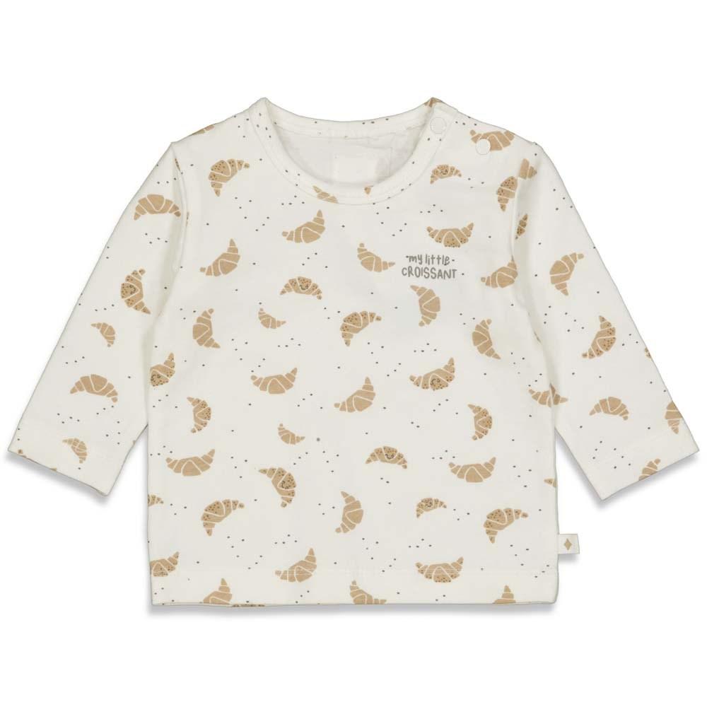 Feetje Longsleeve AOP - Little Croissant