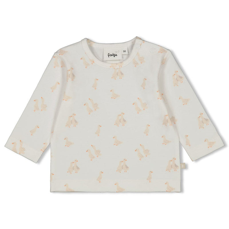 Feetje Longsleeve AOP - Little Duck - Bubbles & Bo