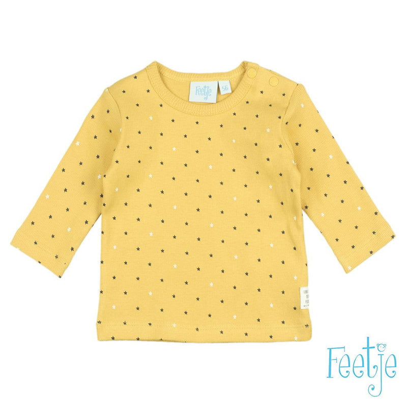 Feetje Longsleeve AOP - Stars - Bubbles & Bo