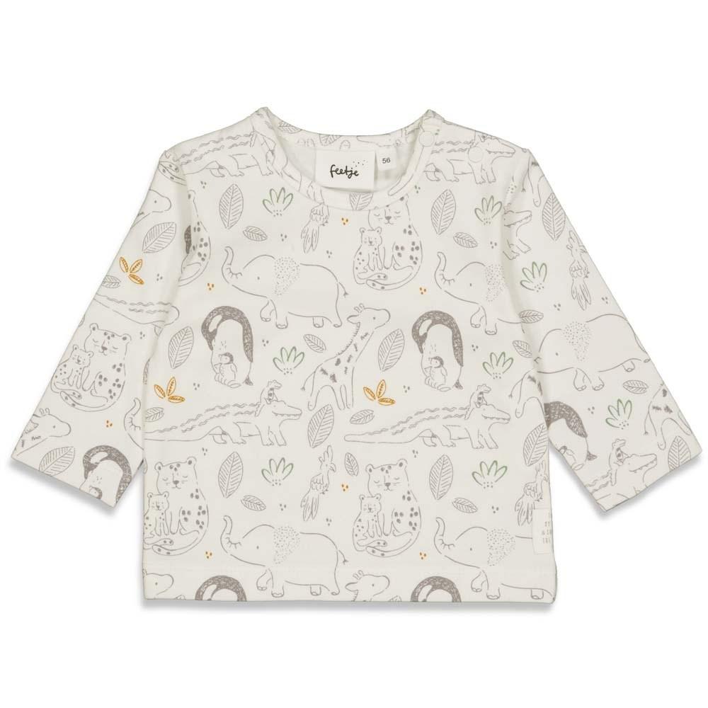 Feetje Longsleeve AOP - Welcome to Earth