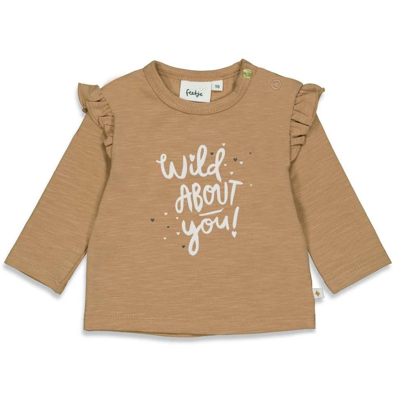 Feetje Longsleeve About You - Wild At Heart - Bubbles & Bo