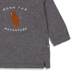 Feetje Longsleeve Adventure - Griddly Bear - Bubbles & Bo