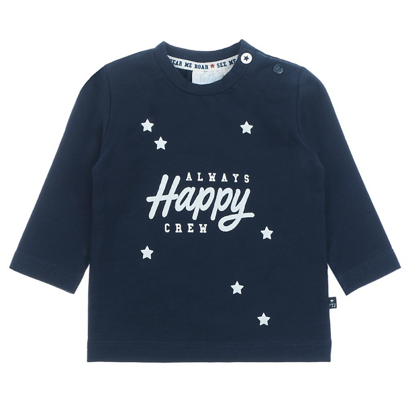 Feetje Longsleeve Always Happy - Smile & Roar - Bubbles & Bo