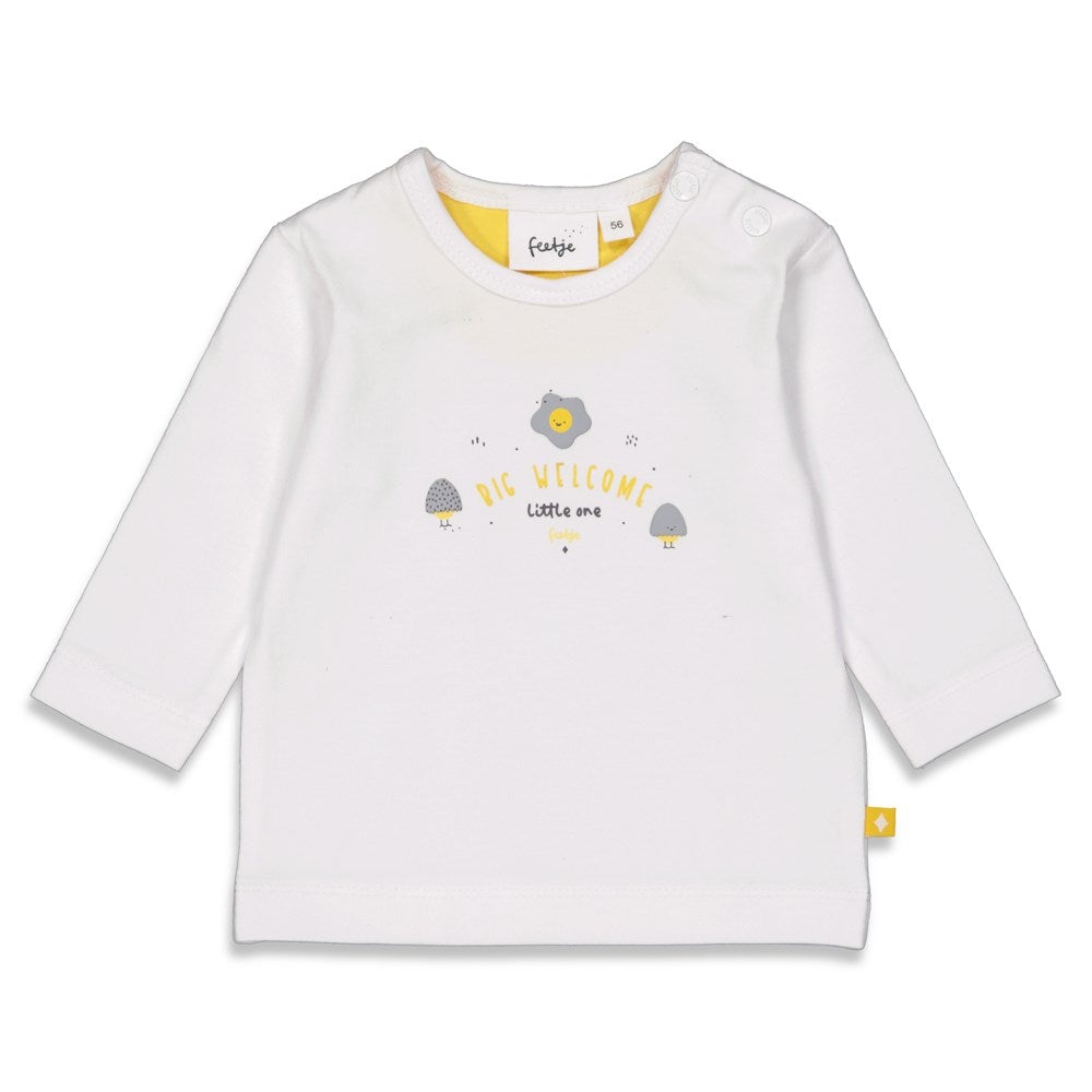 Feetje Longsleeve Big Welcome - Egg-Cited