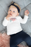 Feetje Longsleeve Bisou - Mon Petit - Bubbles & Bo