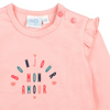 Feetje Longsleeve Bonjour - Mon Petit - Bubbles & Bo