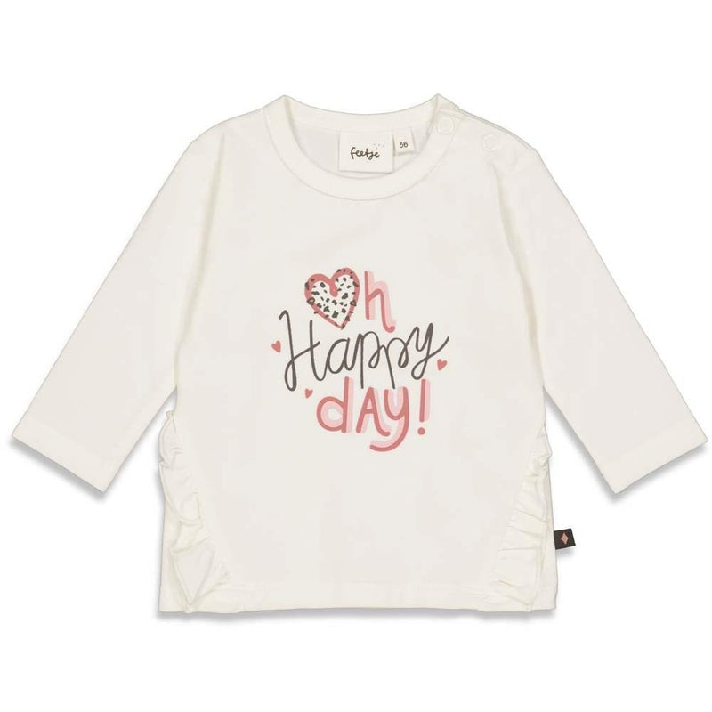 Feetje Longsleeve Happy Day - Full Of Love - Bubbles & Bo