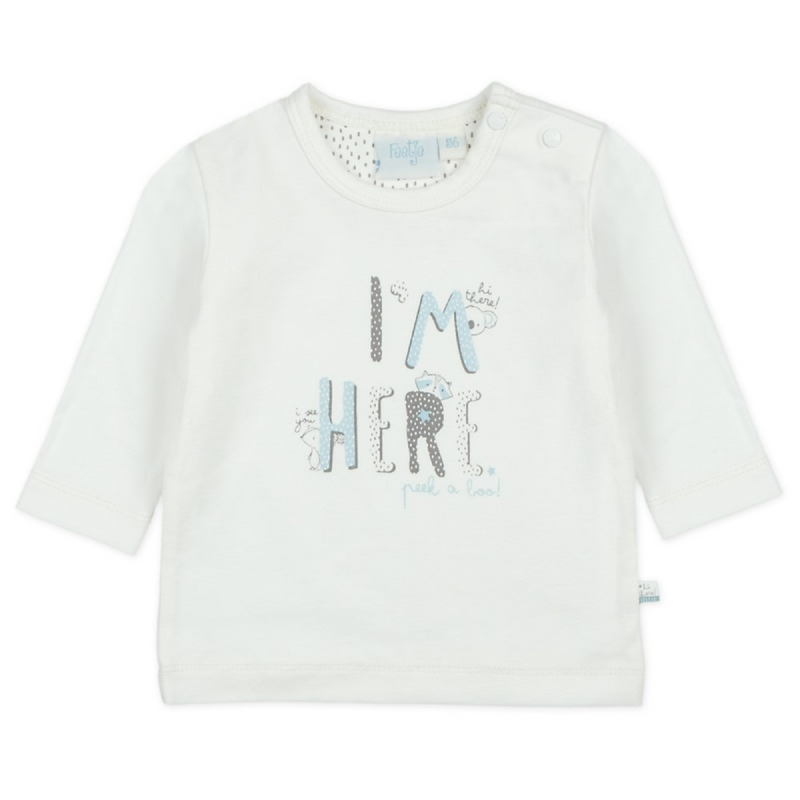 Feetje Longsleeve I'm Here - We Are Family Boys - Bubbles & Bo