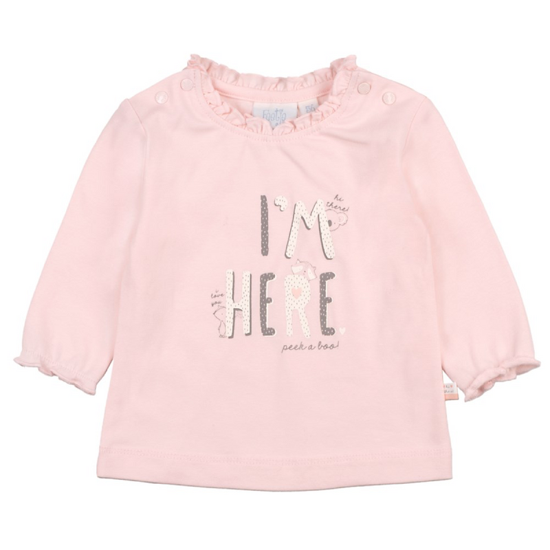 Feetje Longsleeve I'm Here - We Are Family Girls - Bubbles & Bo