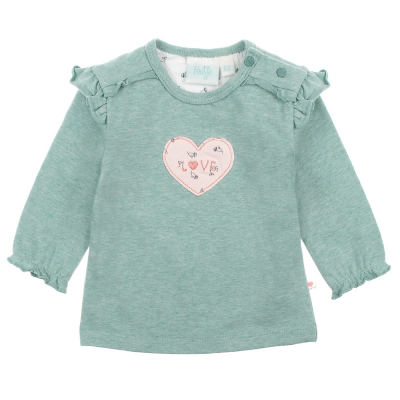 Feetje Longsleeve LOVE - Love Made Me - Bubbles & Bo