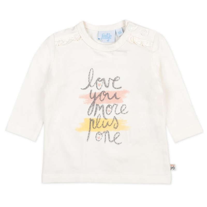 Feetje Longsleeve Love You More - Little and Loved - Bubbles & Bo