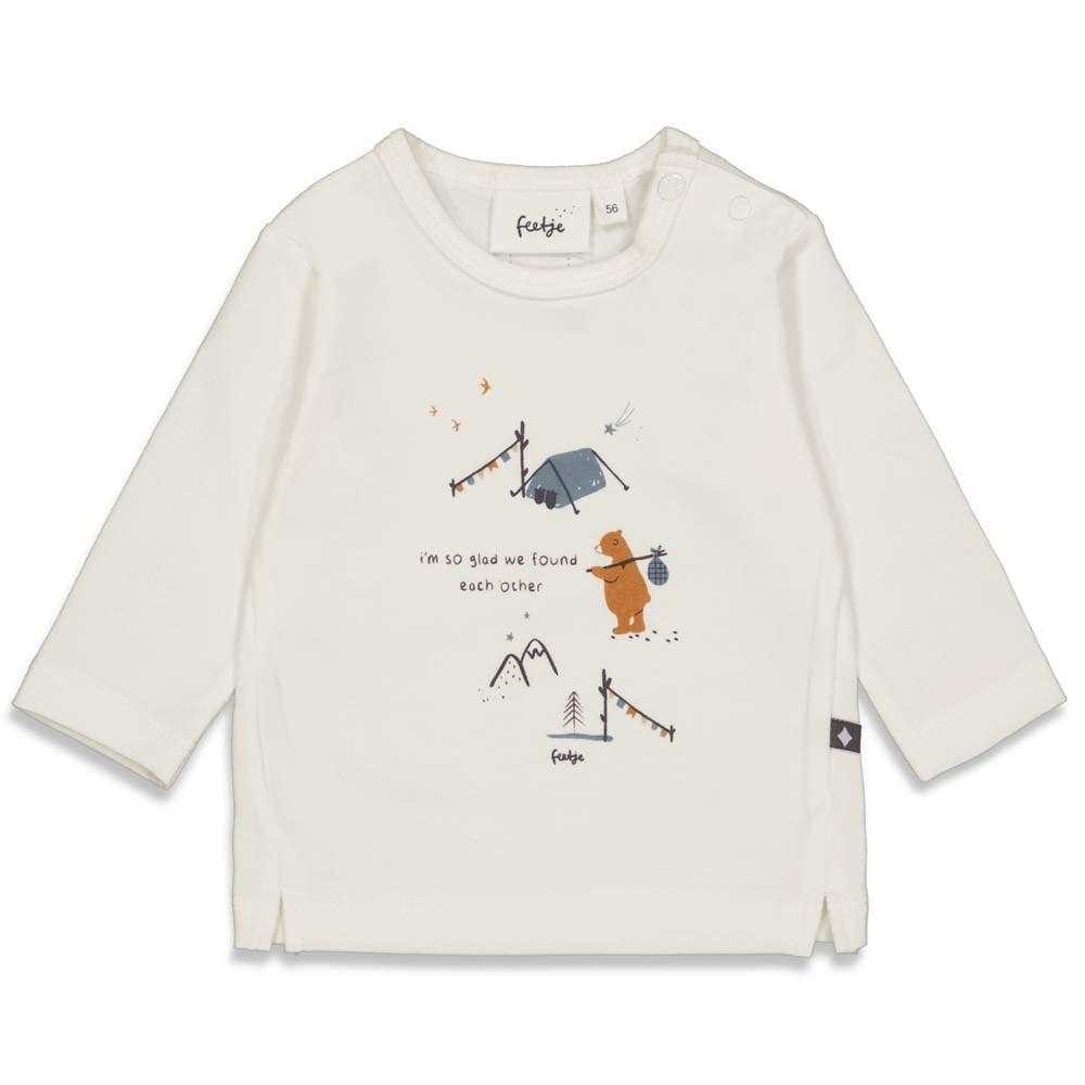 Feetje Longsleeve So Glad - Griddly Bear