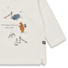 Feetje Longsleeve So Glad - Griddly Bear - Bubbles & Bo