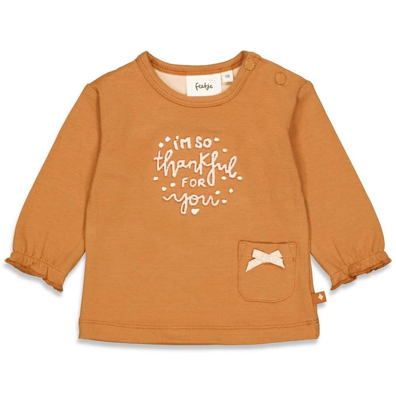 Feetje Longsleeve Thankful - Love You More - Bubbles & Bo