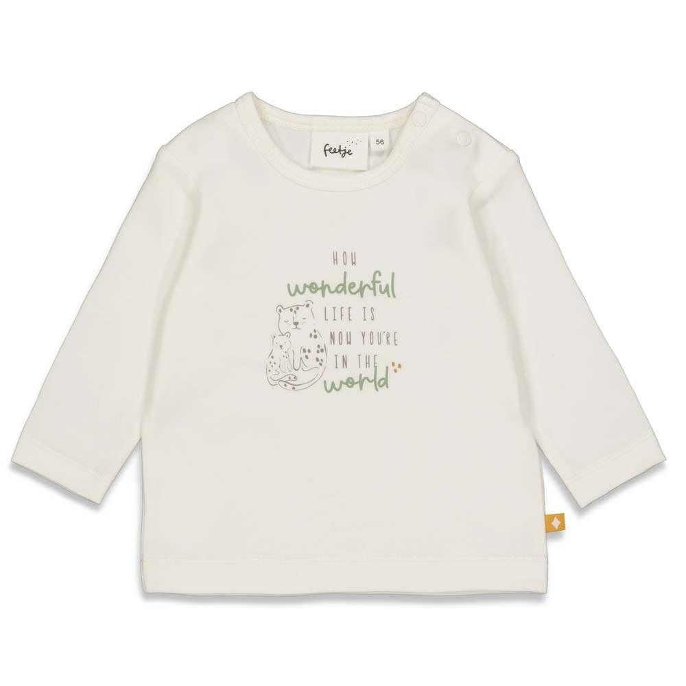 Feetje Longsleeve Wonderful - Welcome To Earth - Bubbles & Bo