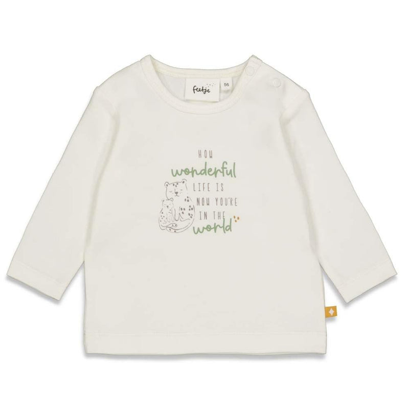 Feetje Longsleeve Wonderful - Welcome To Earth - Bubbles & Bo