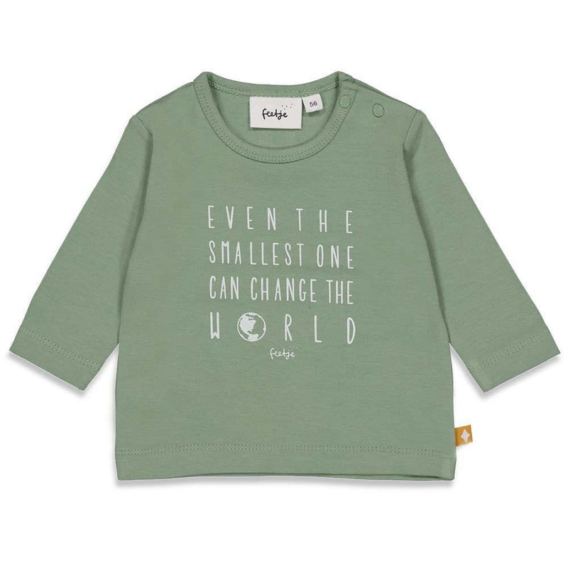 Feetje Longsleeve World - Welcome To Earth - Bubbles & Bo