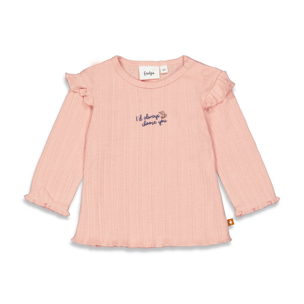 Feetje Longsleeve rib - Mini Muse