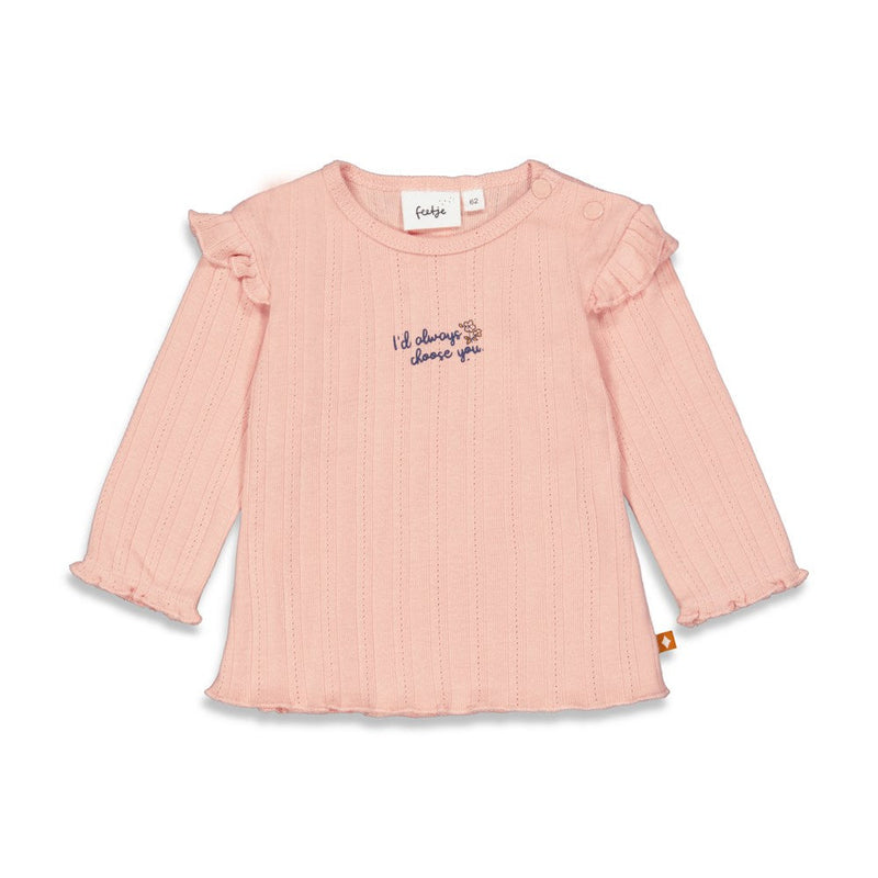 Feetje Longsleeve rib - Mini Muse - Bubbles & Bo