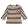 Feetje Longsleeve rib met streep - Camp Wilderness - Bubbles & Bo