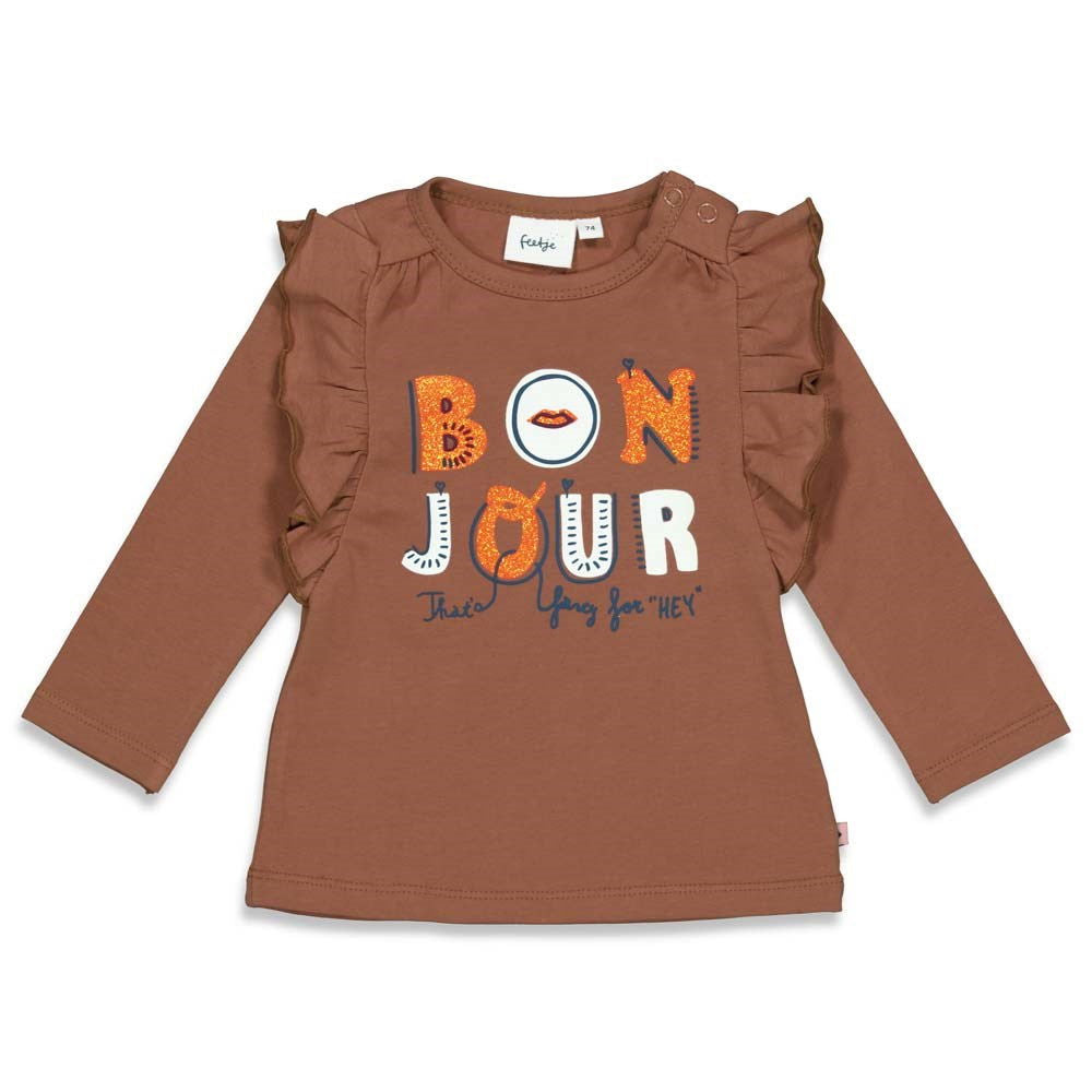 Feetje Longsleeve ruches - Club Amour