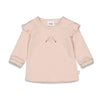 Feetje Longsleeve ruches - Falling For You - Bubbles & Bo