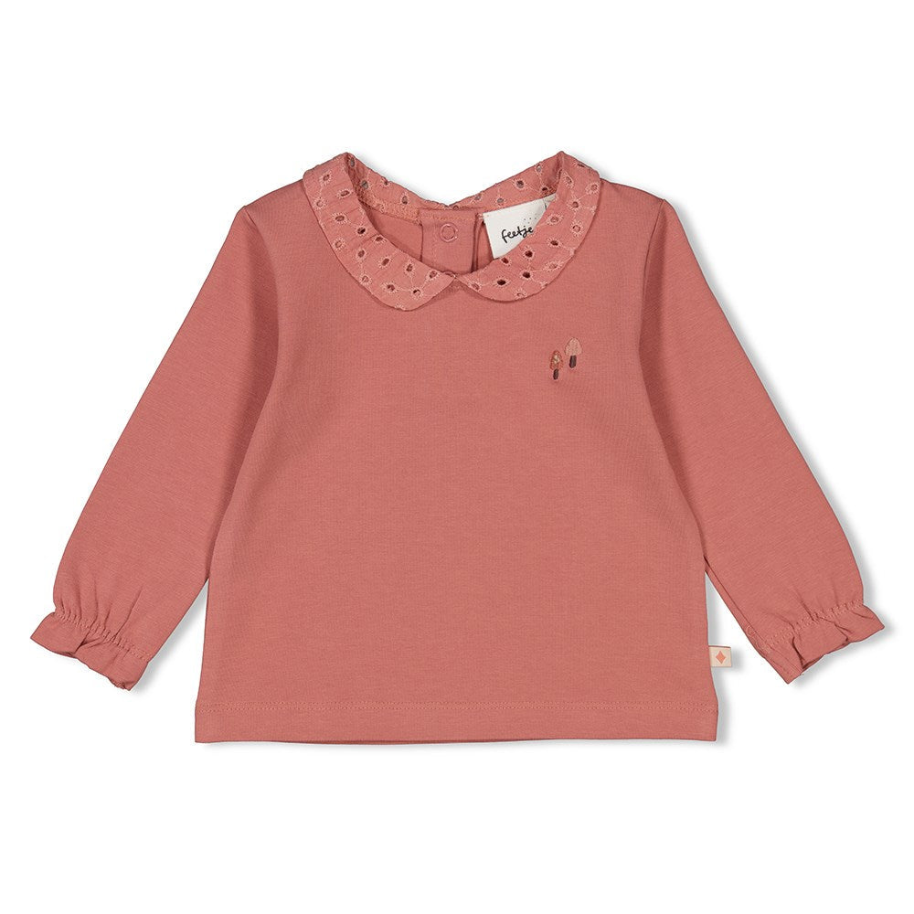 Feetje Longsleeve ruches - Grow Your Own Way