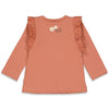 Feetje Longsleeve ruches - Have A Nice Daisy - Bubbles & Bo
