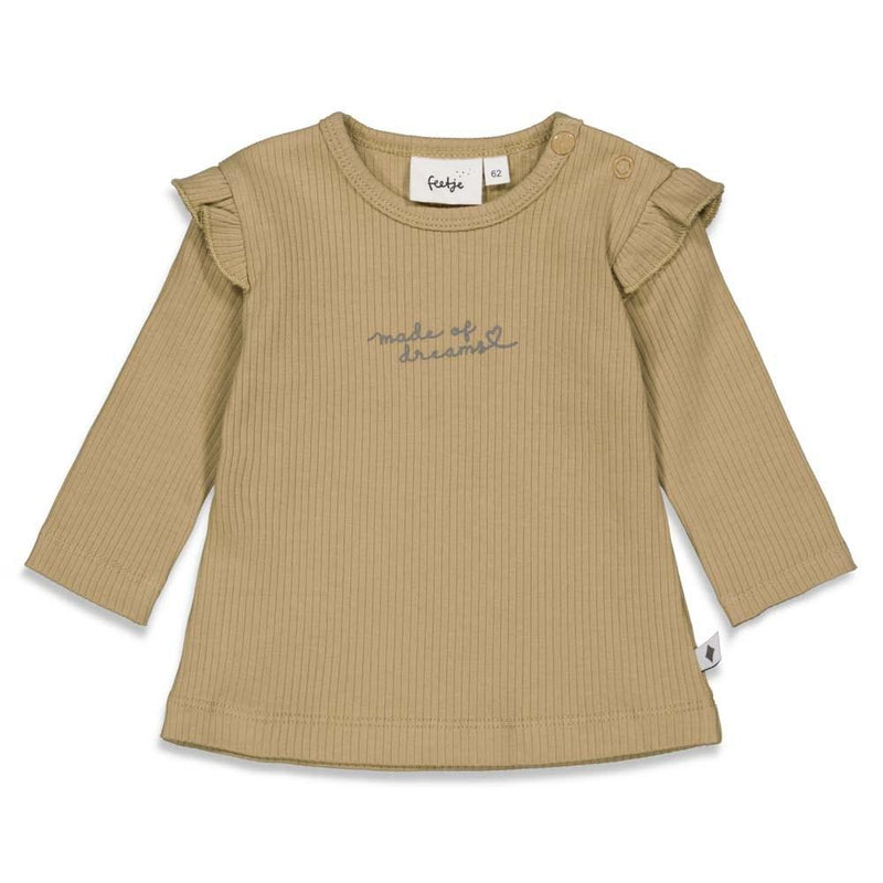 Feetje Longsleeve ruches - Made Of Dreams - Bubbles & Bo