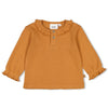Feetje Longsleeve ruches - My Happy Place - Bubbles & Bo