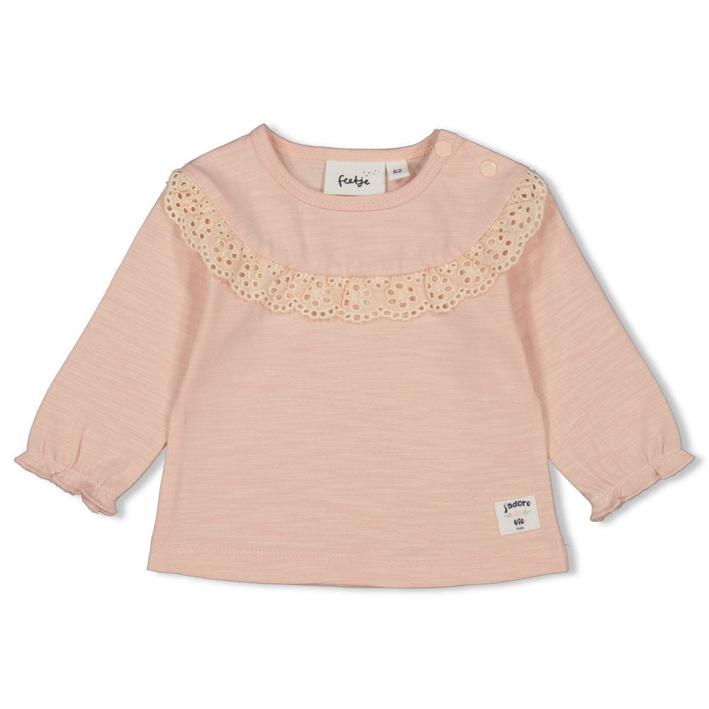 Feetje Longsleeve ruches - Pretty Paisley