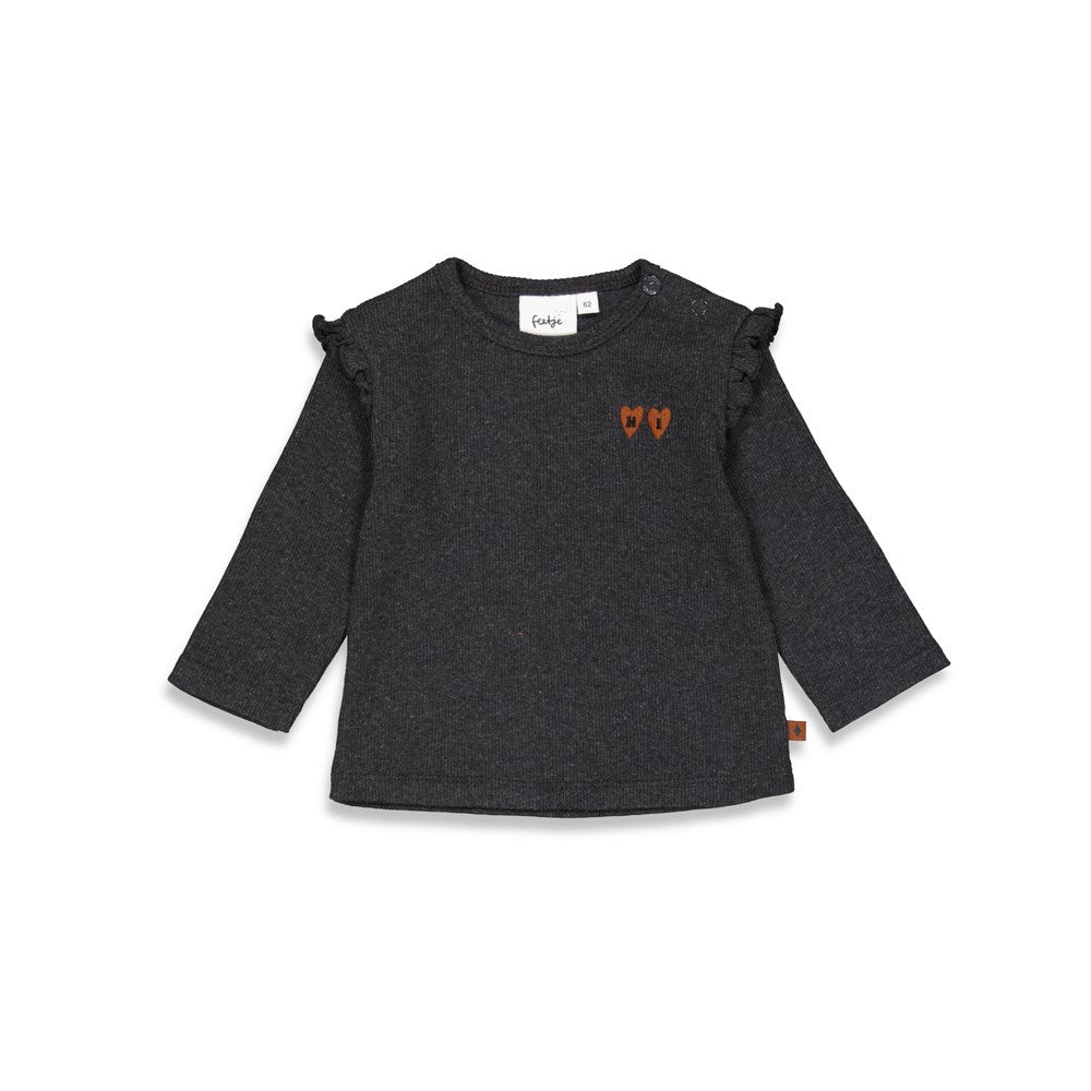 Feetje Longsleeve ruches - Wild