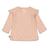 Feetje Longsleeve ruches AOP - So Very Loved - Bubbles & Bo