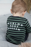 Feetje Longsleeve streep - Bear Hugs - Bubbles & Bo