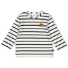 Feetje Longsleeve streep - Club Croissant - Bubbles & Bo