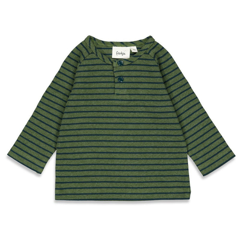 Feetje Longsleeve streep - Cool To The Bone - Bubbles & Bo