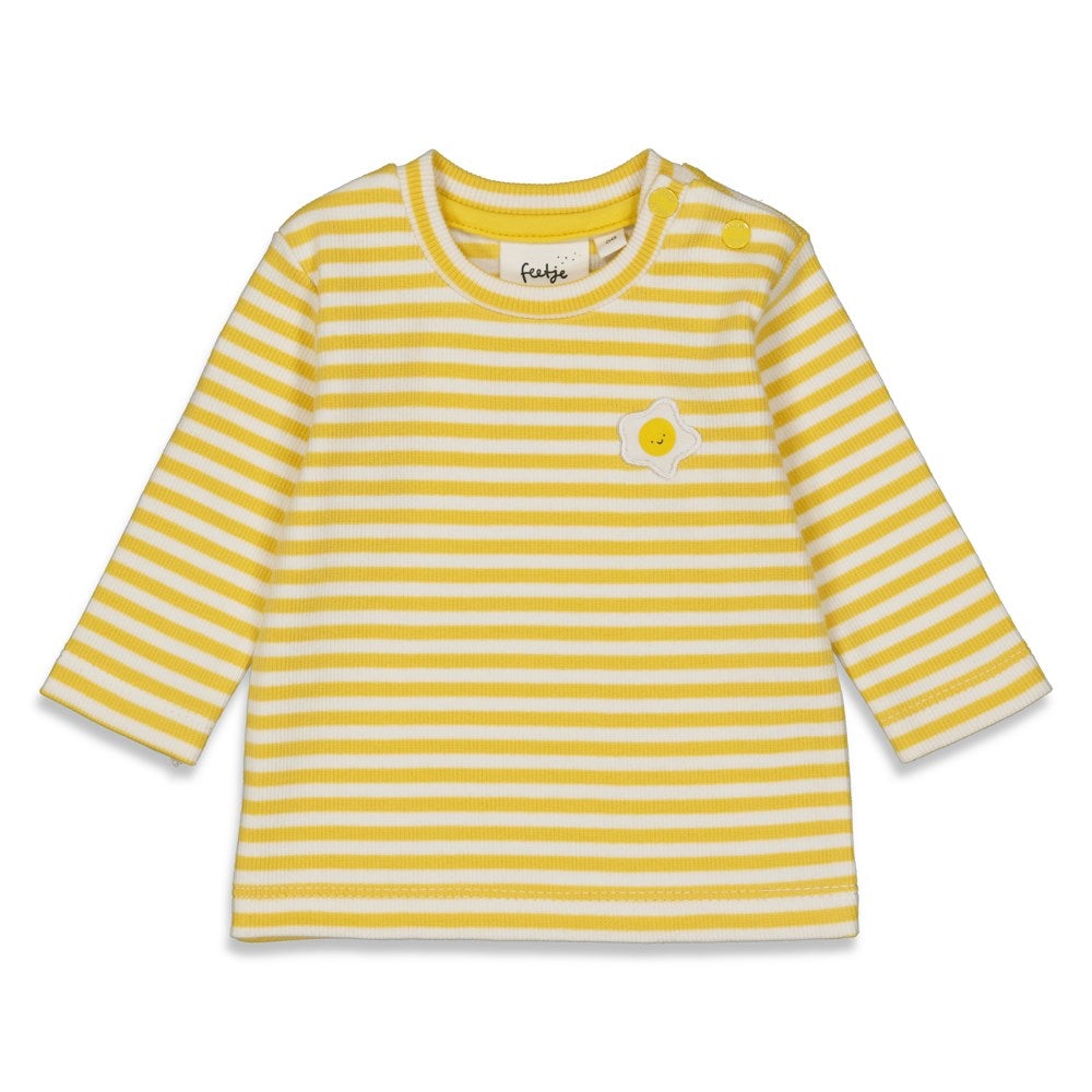 Feetje Longsleeve streep - Egg-Cited