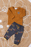 Feetje Longsleeve streep - Hey Tiger - Bubbles & Bo