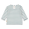 Feetje Longsleeve streep - Keep on Smiling - Bubbles & Bo