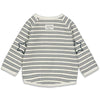 Feetje Longsleeve streep - Sketchy Star - Bubbles & Bo