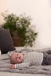 Feetje Longsleeve streep - Sketchy Star - Bubbles & Bo