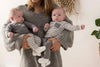 Feetje Longsleeve streep - Sketchy Star - Bubbles & Bo