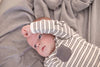Feetje Longsleeve streep - Sketchy Star - Bubbles & Bo