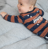 Feetje Longsleeve streep - Smile & Roar - Bubbles & Bo
