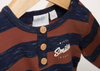 Feetje Longsleeve streep - Smile & Roar - Bubbles & Bo