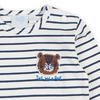 Feetje Longsleeve streep - Smile & Roar - Bubbles & Bo