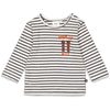Feetje Longsleeve streep - Talking Tiger - Bubbles & Bo